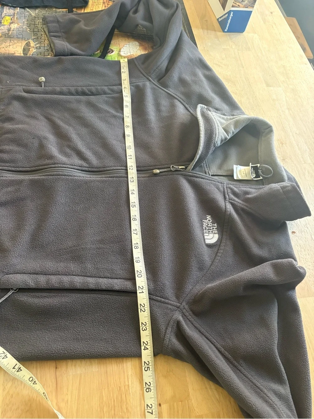 The North face fleece jacket
